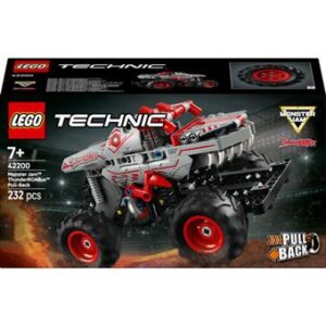 Camião LEGO Technic Monster Jam ThunderROARus 42200 pull-back para crianças 7+ em Portugal.
