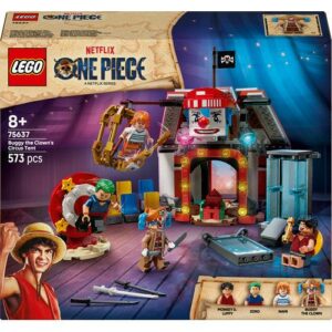 Set LEGO ONE PIECE 75637: Tenda de Circo do Buggy, o Palhaço, montado e com figuras
