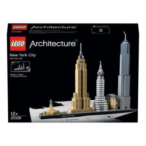 LEGO Architecture 21028 New York City skyline completo, com Estátua da Liberdade, Empire State.