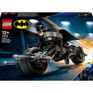 LEGO DC Comics Super Heroes 76273 - Figura de Construção do Batman™ e Mota Bat-Pod
