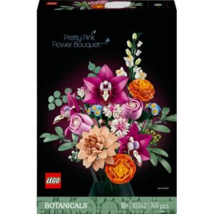 LEGO Botanicals 10342 - Buquê de Flores Cor-de-Rosa Elegante