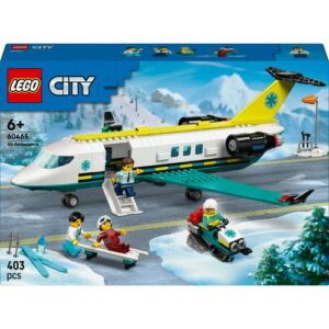 LEGO® City 60465 - Avião de Ambulância Aérea de Emergência
