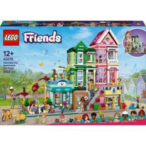 LEGO Friends 42670 - Apartamentos e Lojas de Heartlake City