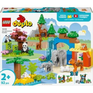 LEGO DUPLO Town 10446 - Famílias de Animais Selvagens 3-em-1