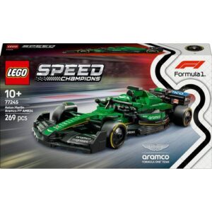 LEGO® Speed Champions 77245 - Carro de Corrida Aston Martin Aramco Fórmula 1® AMR24