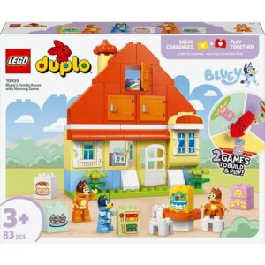 LEGO® DUPLO® Bluey 10459 - Casa da Família da Bluey com Jogo de Memória