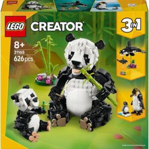 LEGO Creator 31165 - Animais Selvagens: Família de Pandas